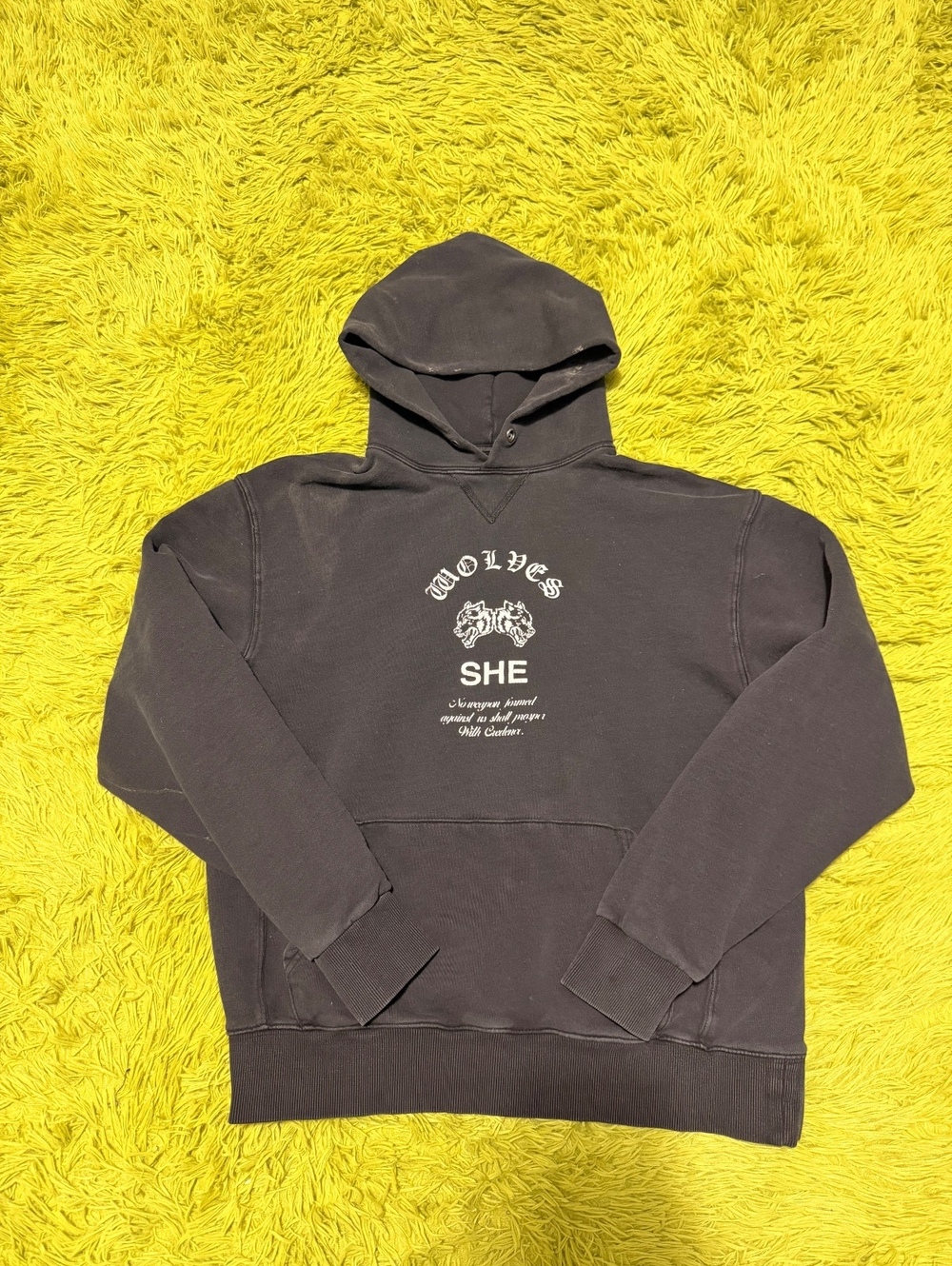 Darc Sport She Graphic Hoodie Women’s Size Medium Black